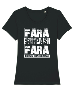 Pentru montaniarzi - Fără șerpași fără oxigen suplimentar Tricou mânecă scurtă guler larg fitted Damă Expresser