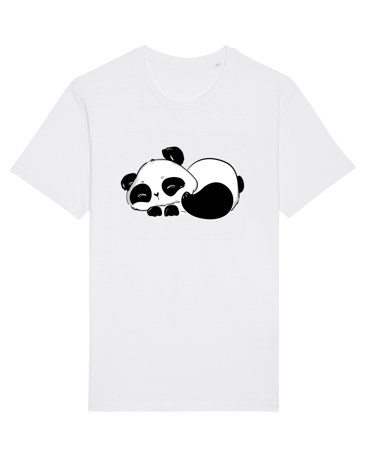 Tricou mânecă scurtă Unisex Rocker White