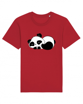 Sleepy Panda Tricou mânecă scurtă Unisex Rocker