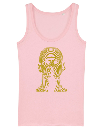 Shadow face, gold  Cotton Pink
