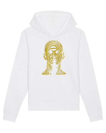 Shadow face, gold  White