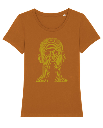 Shadow face, gold  Roasted Orange