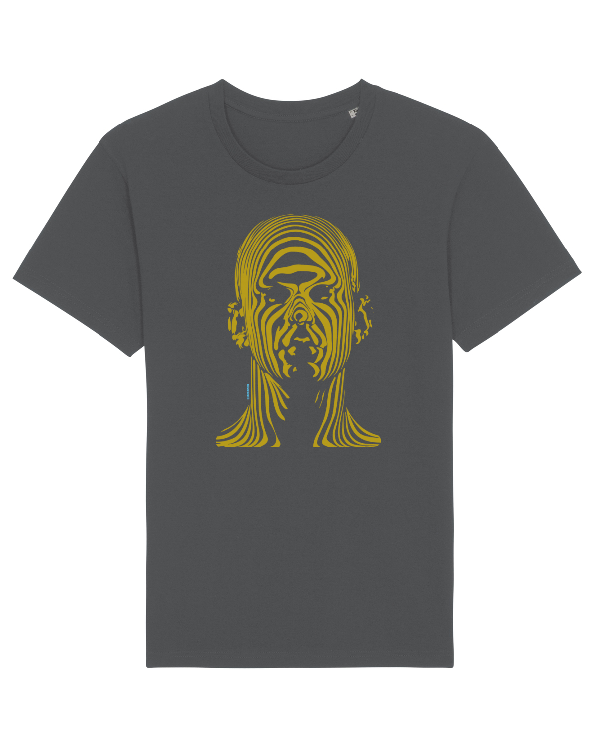 Tricou mânecă scurtă Unisex Rocker Anthracite