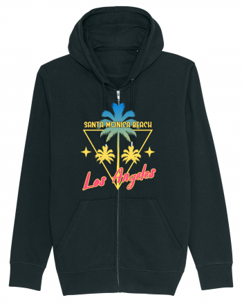 Santa Monica Beach Los Angeles Black