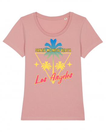 Santa Monica Beach Los Angeles Canyon Pink