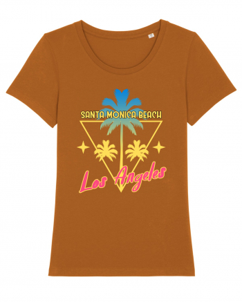 Santa Monica Beach Los Angeles Roasted Orange