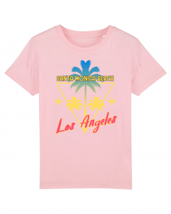 Santa Monica Beach Los Angeles Cotton Pink