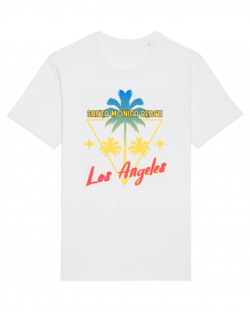 Santa Monica Beach Los Angeles White