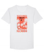 South Beach Miami Tricou mânecă scurtă guler larg Bărbat Skater