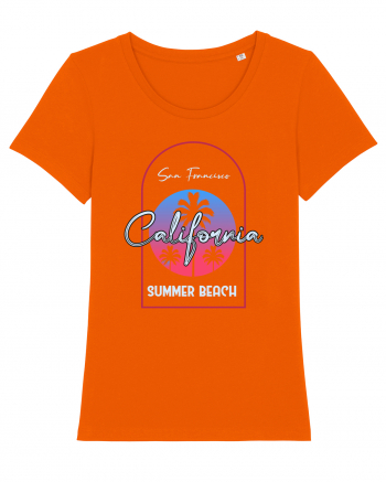 Summer Beach California Bright Orange