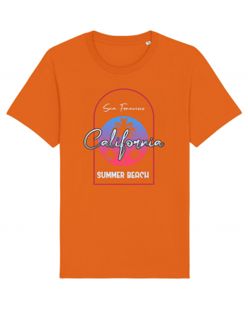 Summer Beach California Bright Orange