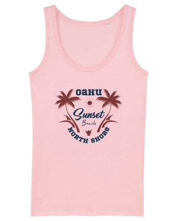 Sunset Beach Oahu Cotton Pink