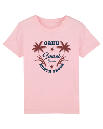 Sunset Beach Oahu Cotton Pink