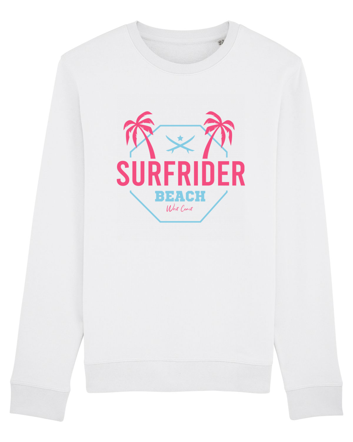 Bluză mânecă lungă Unisex Rise White
