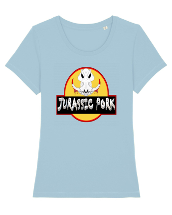 Jurassic PORK Sky Blue