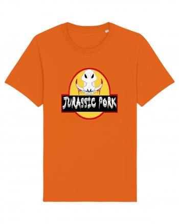 Jurassic PORK Bright Orange