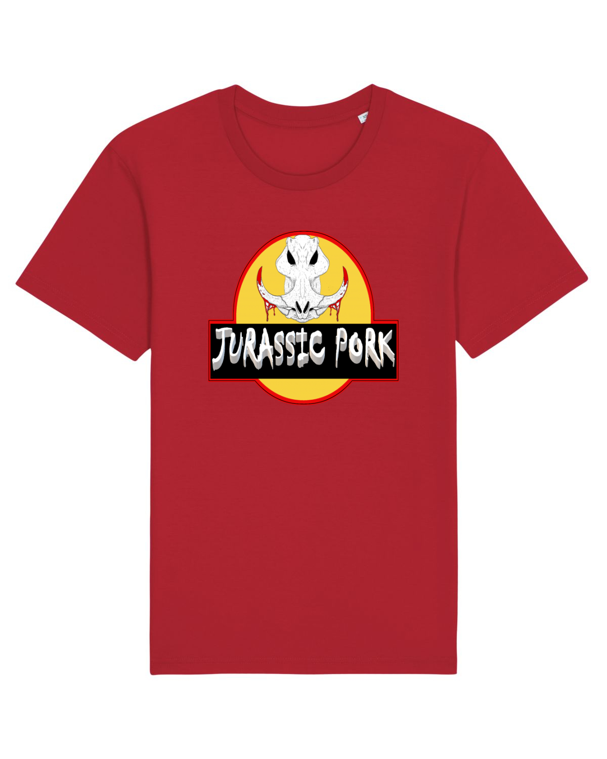 Tricou mânecă scurtă Unisex Rocker Red