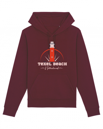 Texel Beach Netherland Burgundy