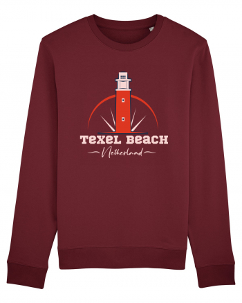 Texel Beach Netherland Burgundy