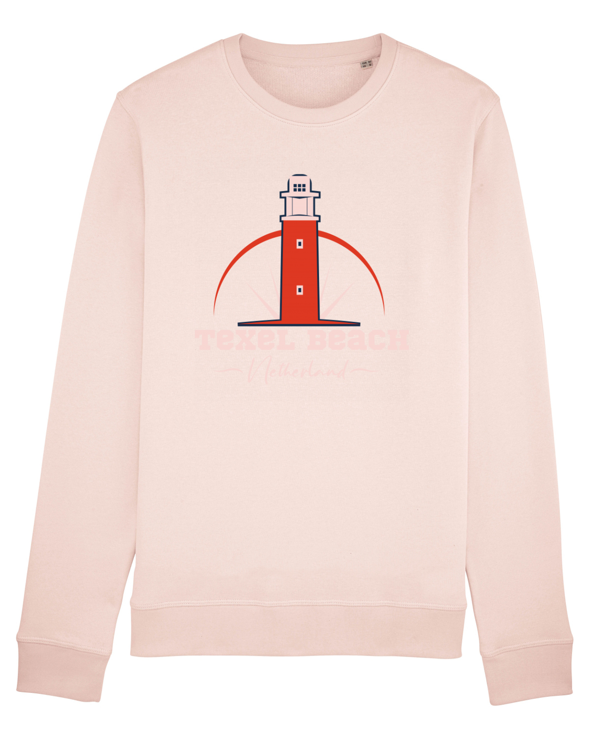 Bluză mânecă lungă Unisex Rise Candy Pink