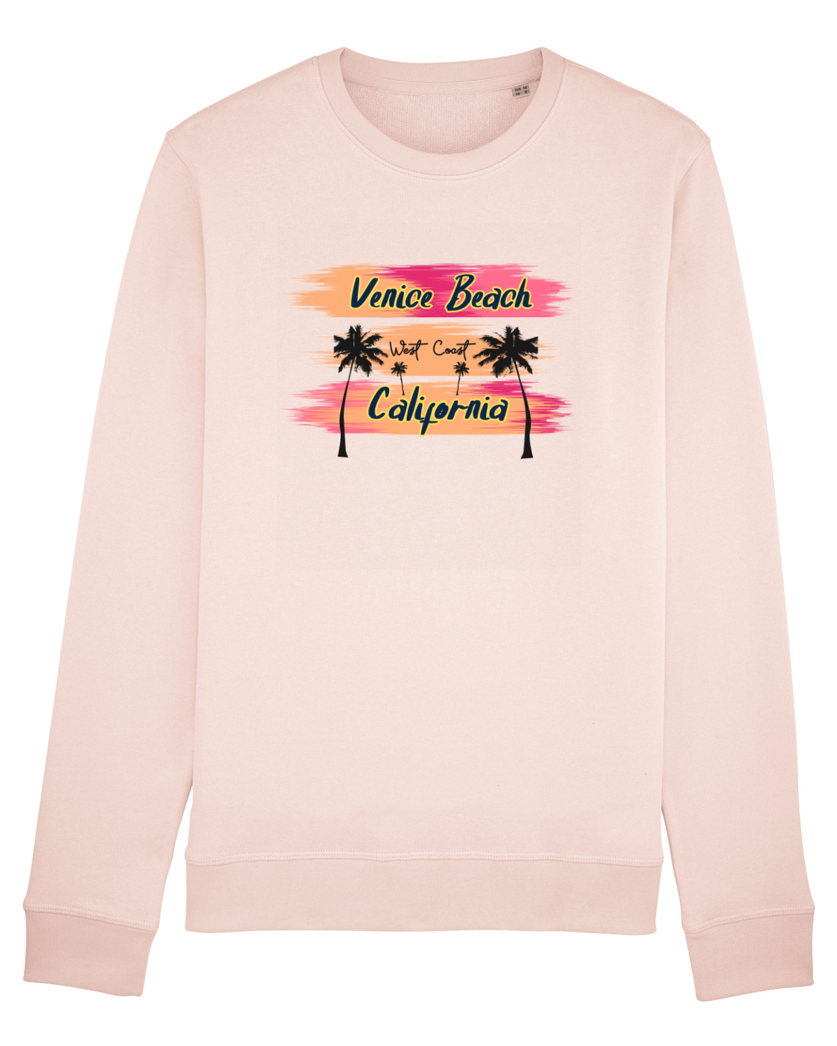 Bluză mânecă lungă Unisex Rise Candy Pink