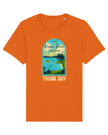 Virgin Island Caribbean Bright Orange
