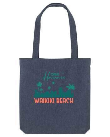 Waikiki Beach Oahu Midnight Blue