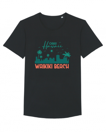 Waikiki Beach Oahu Black