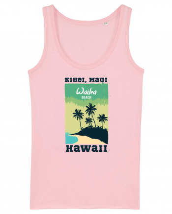 Wailea Beach Hawaii Cotton Pink