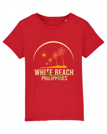 White Beach Philippines Red