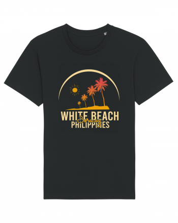 White Beach Philippines Black