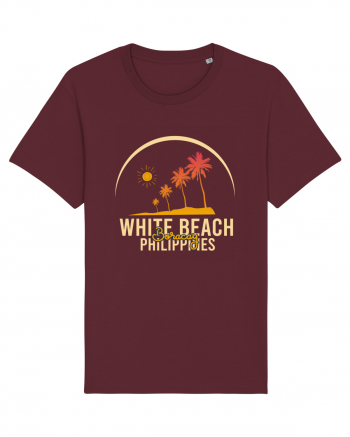 White Beach Philippines Burgundy