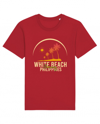 White Beach Philippines Red