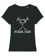 Pearl Jam 4 Tricou mânecă scurtă guler larg fitted Damă Expresser
