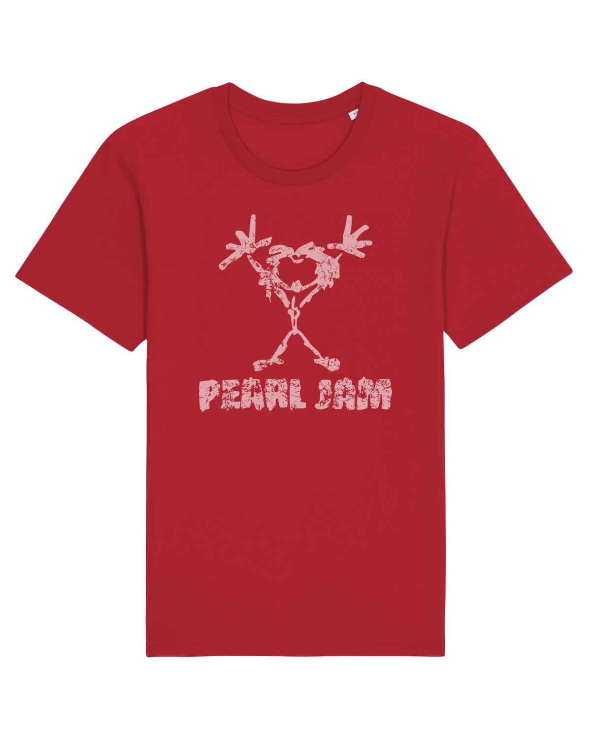 Tricou mânecă scurtă Unisex Rocker Red
