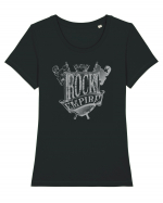 ROCK EMPIRE 2 Tricou mânecă scurtă guler larg fitted Damă Expresser