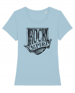 ROCK EMPIRE 3 Tricou mânecă scurtă guler larg fitted Damă Expresser