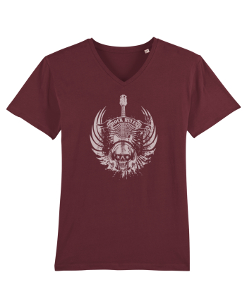 ROCK RULES 1 Burgundy
