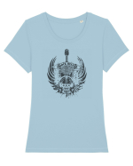 ROCK RULES 2 Tricou mânecă scurtă guler larg fitted Damă Expresser