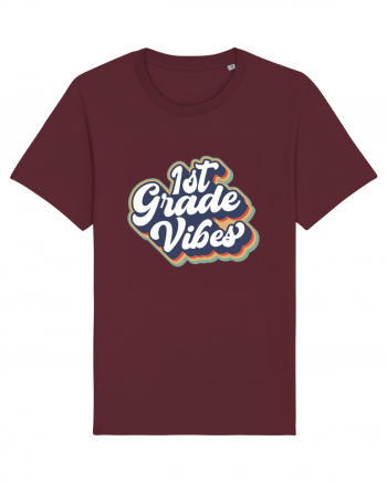 1st Grade Vibes clasa a I-a Burgundy