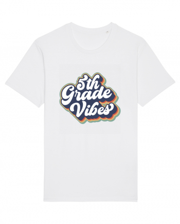 5th Grade Vibes clasa a V-a White