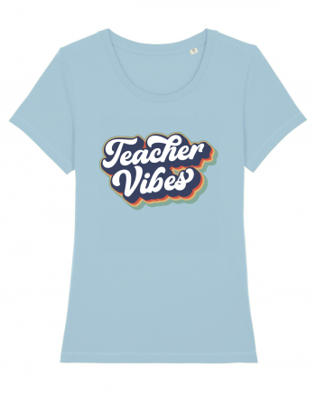 Teacher Vibes Sky Blue