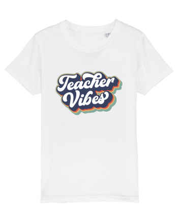 Teacher Vibes White