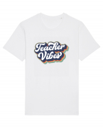 Teacher Vibes Tricou mânecă scurtă Unisex Rocker