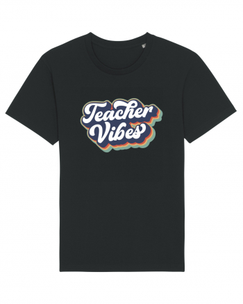 Teacher Vibes Black