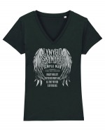 All you need is your soul - Lynyrd Skynyrd 2 Tricou mânecă scurtă guler V Damă Evoker