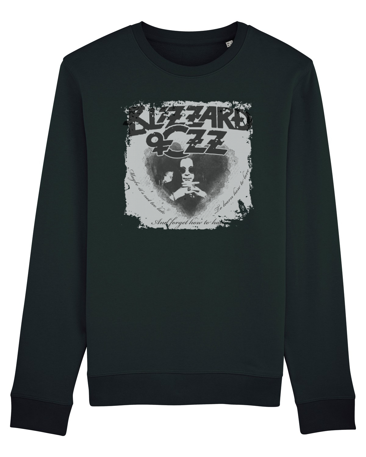 Bluză mânecă lungă Unisex Rise Black