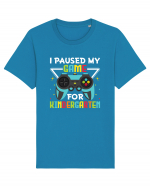 I paused my game for Kindergarten Tricou mânecă scurtă Unisex Rocker