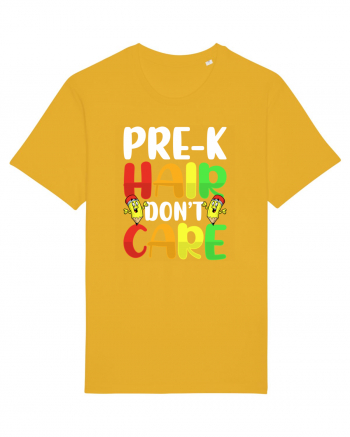 Pre-k hair don't care Spectra Yellow