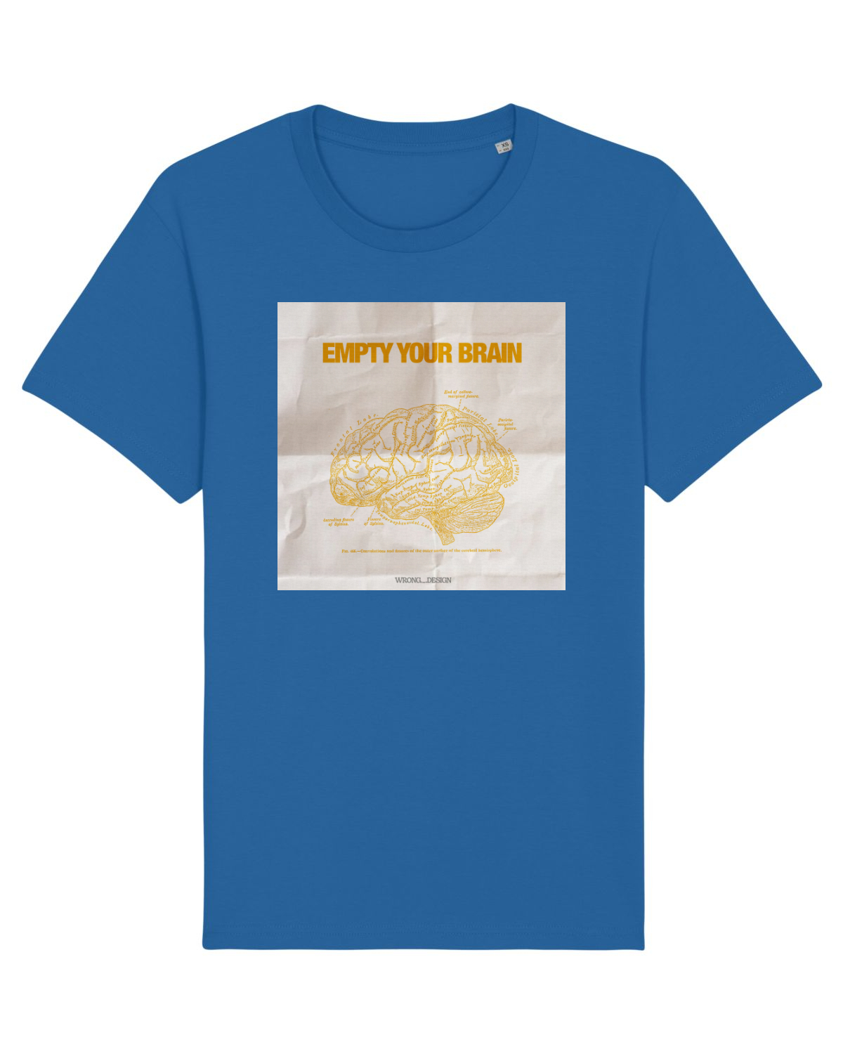 Tricou mânecă scurtă Unisex Rocker Royal Blue